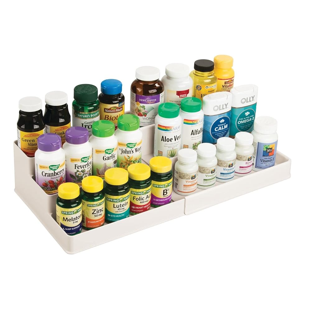 Expandable 3-Tier Shelf Organizer