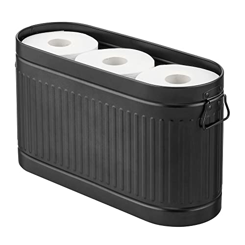 Steel 6-Roll Toilet Paper Bin