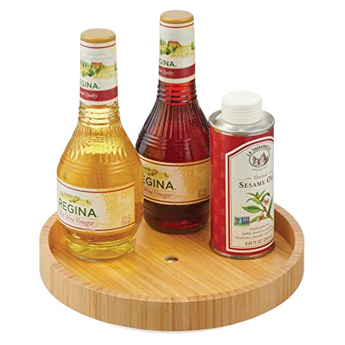 Bamboo Lazy Susan Turntable, 9-Inch