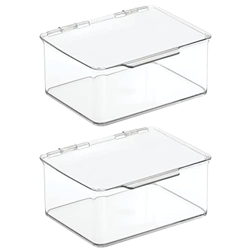 Divided Battery Storage Boxes (2-Pack)