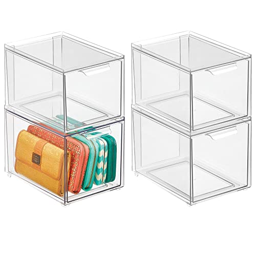 Shoe Drawer Boxes (4-Pack)